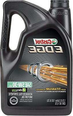 Castrol 03084 EDGE 5W-30 Advanced Full Synthetic Motor Oil, 