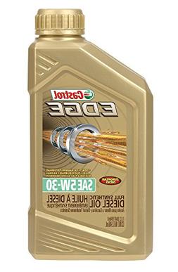 Castrol 06669-6PK Edge Euro 5W30 Diesel Motor Oil