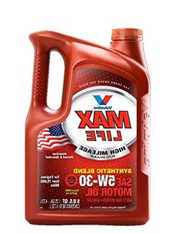 Valvoline Maxlife Sae 5w30 High Mileage 5 Quart Synthetic Bl