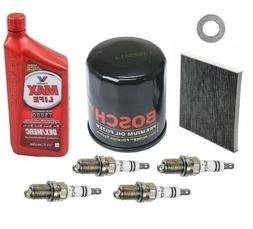 Tune Up Kit Filters - Auto Trans Fluid + Spark Plugs Bosch P